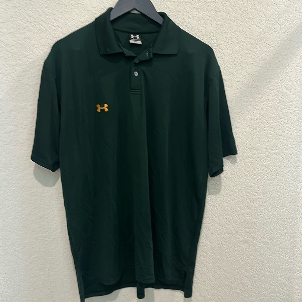 Under Armour men’s black polo size M